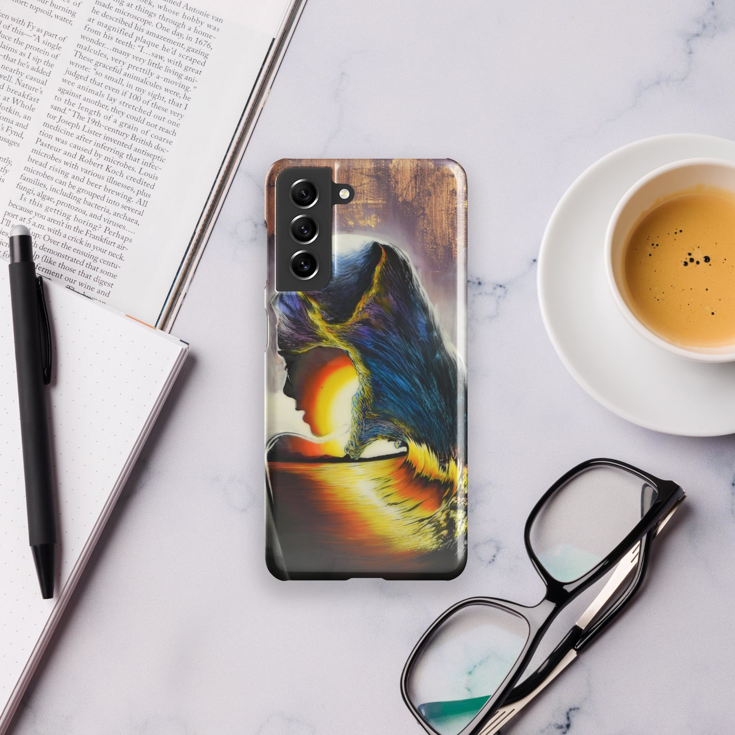 Snap case for Samsung® "Smoke & Mirrors"