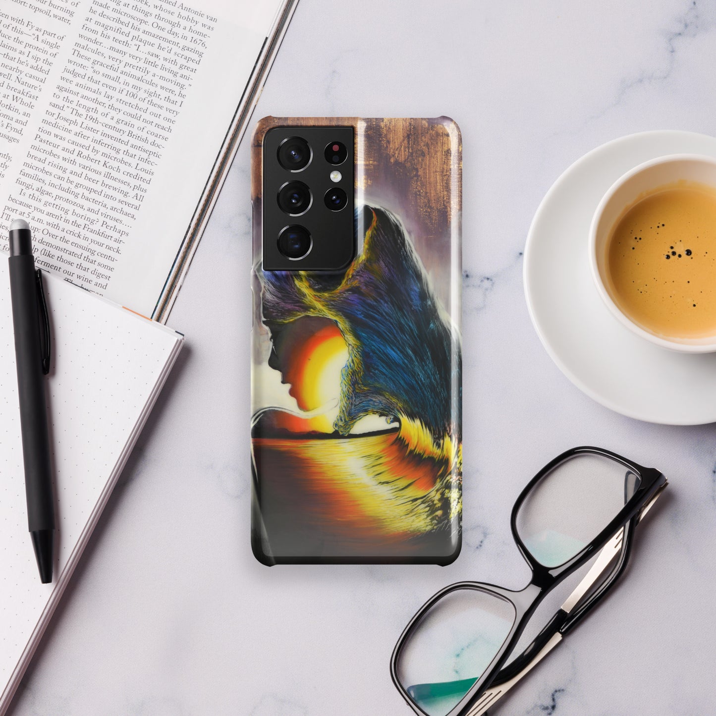 Snap case for Samsung® "Smoke & Mirrors"