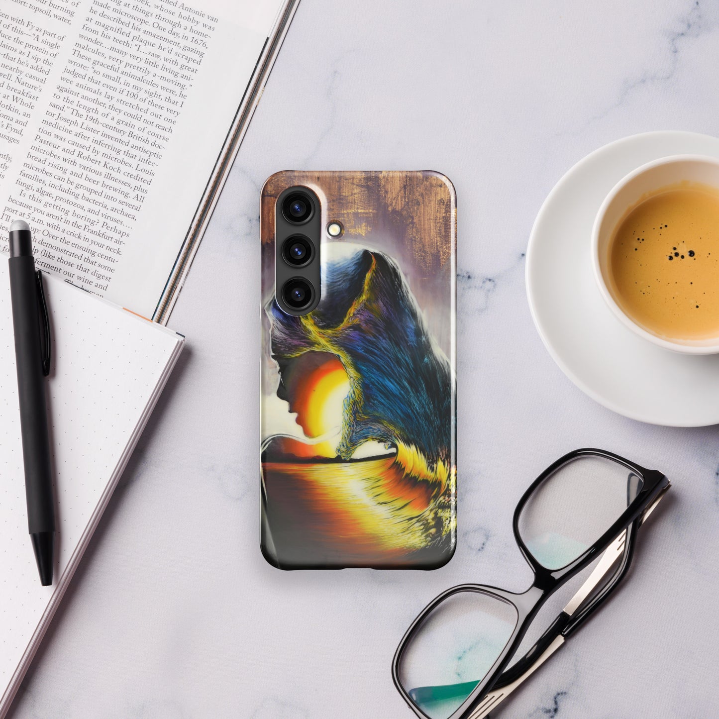 Snap case for Samsung® "Smoke & Mirrors"
