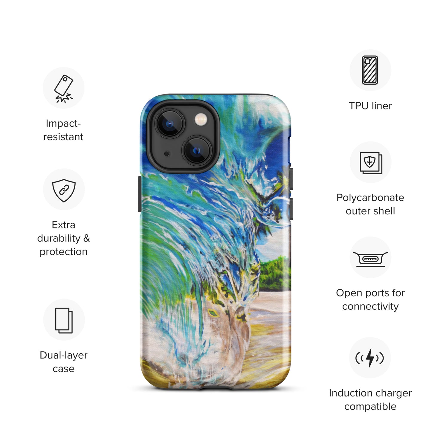 Tough Case for iPhone® "Summer Dayz"