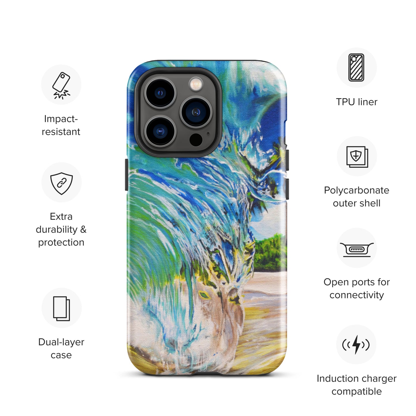 Tough Case for iPhone® "Summer Dayz"
