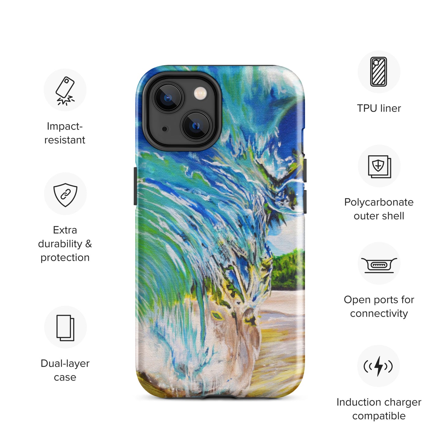Tough Case for iPhone® "Summer Dayz"
