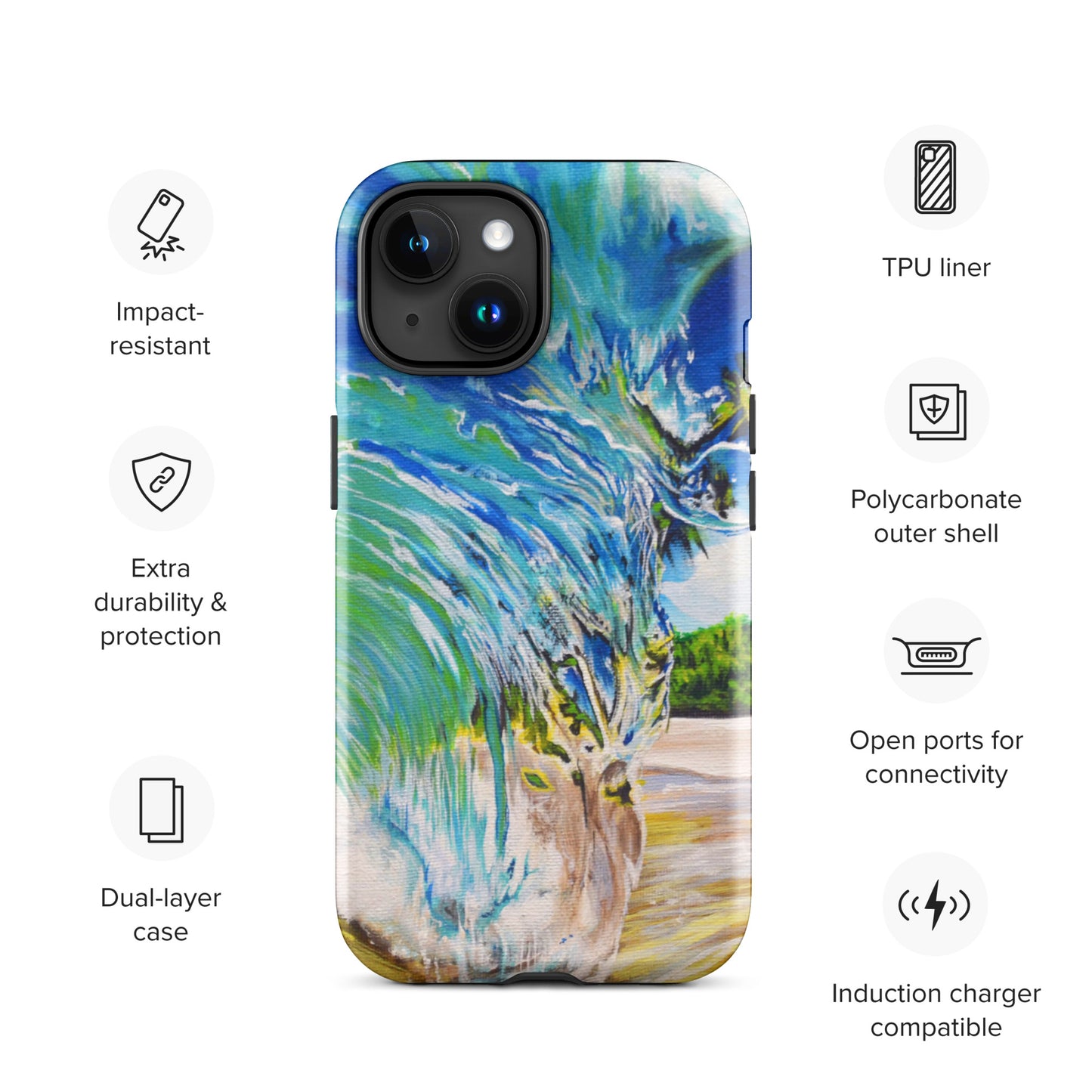 Tough Case for iPhone® "Summer Dayz"