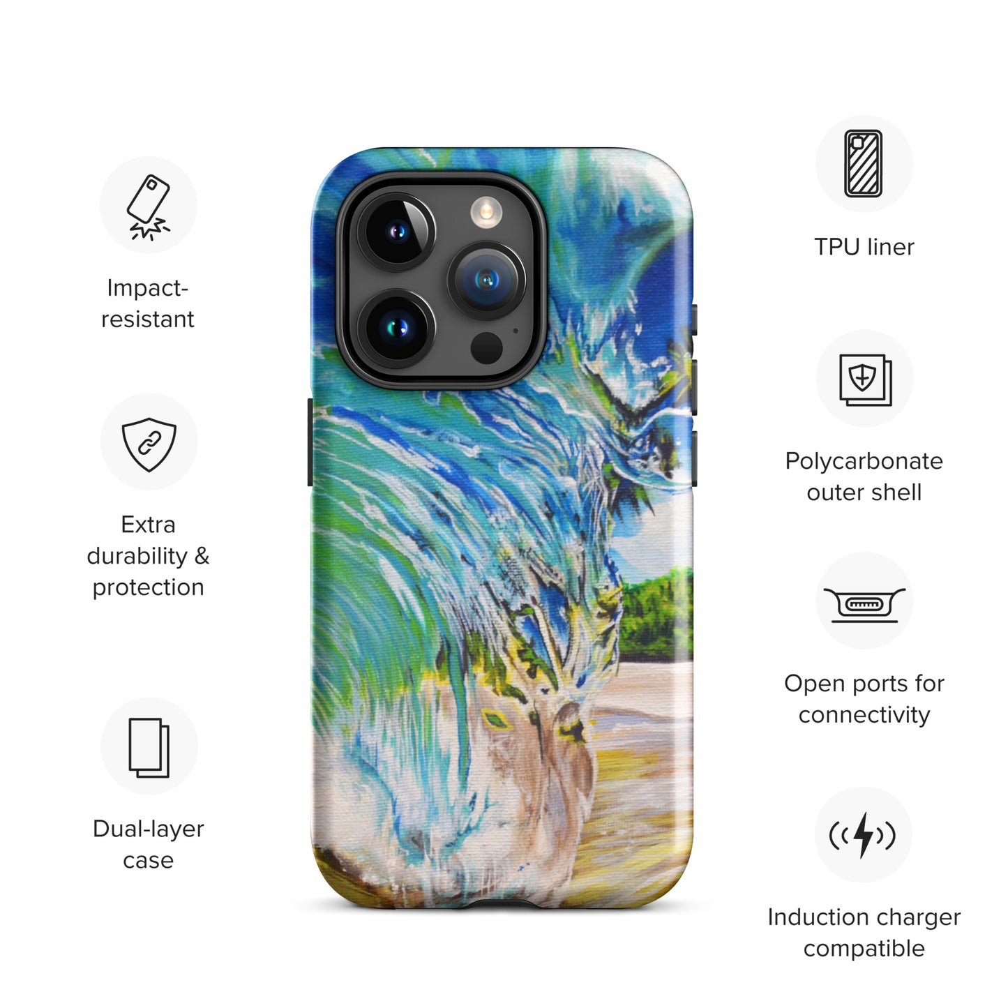 Tough Case for iPhone® "Summer Dayz"