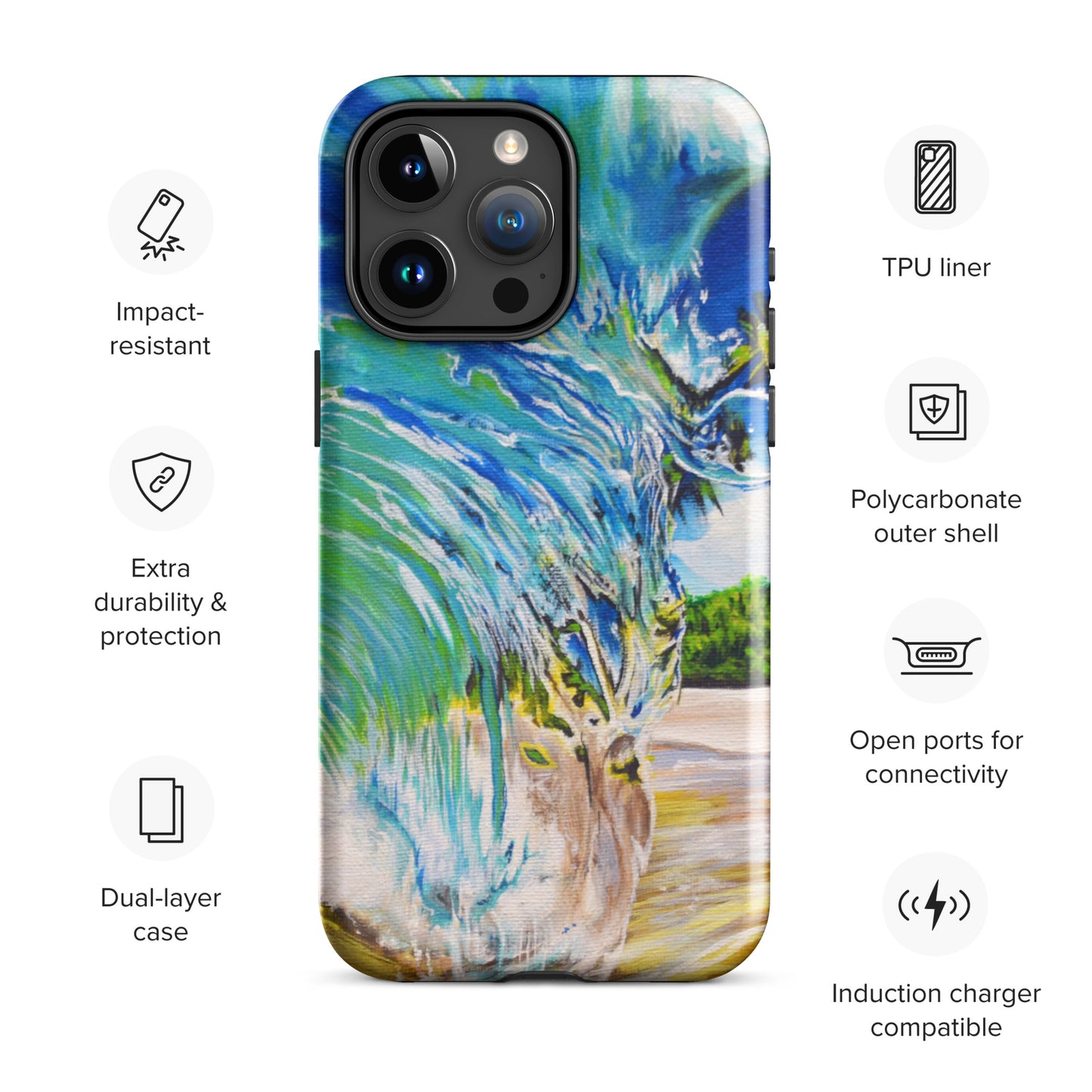 Tough Case for iPhone® "Summer Dayz"